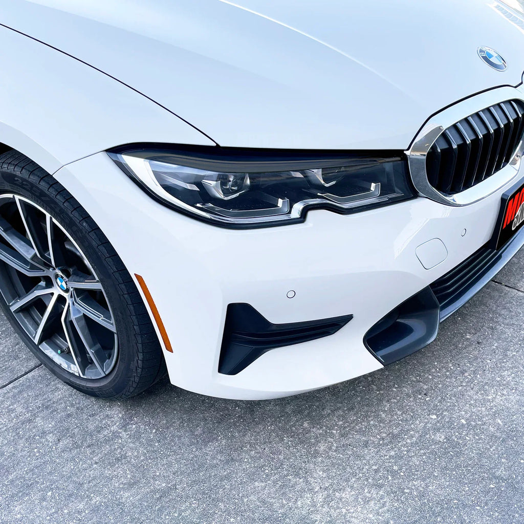 2019-2021 BMW 3 Series G20 | Headlight Eyelid PreCut Vinyl Overlays
