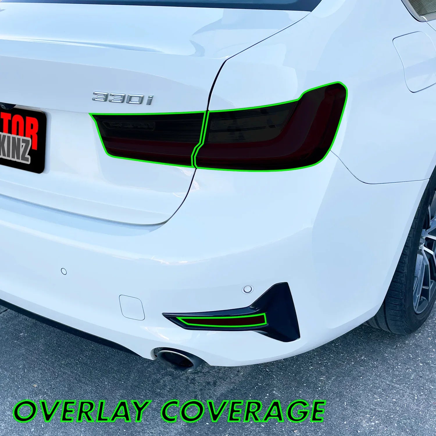 2019-2021 BMW 3 Series G20 | Tail Light PreCut Tint Overlays
