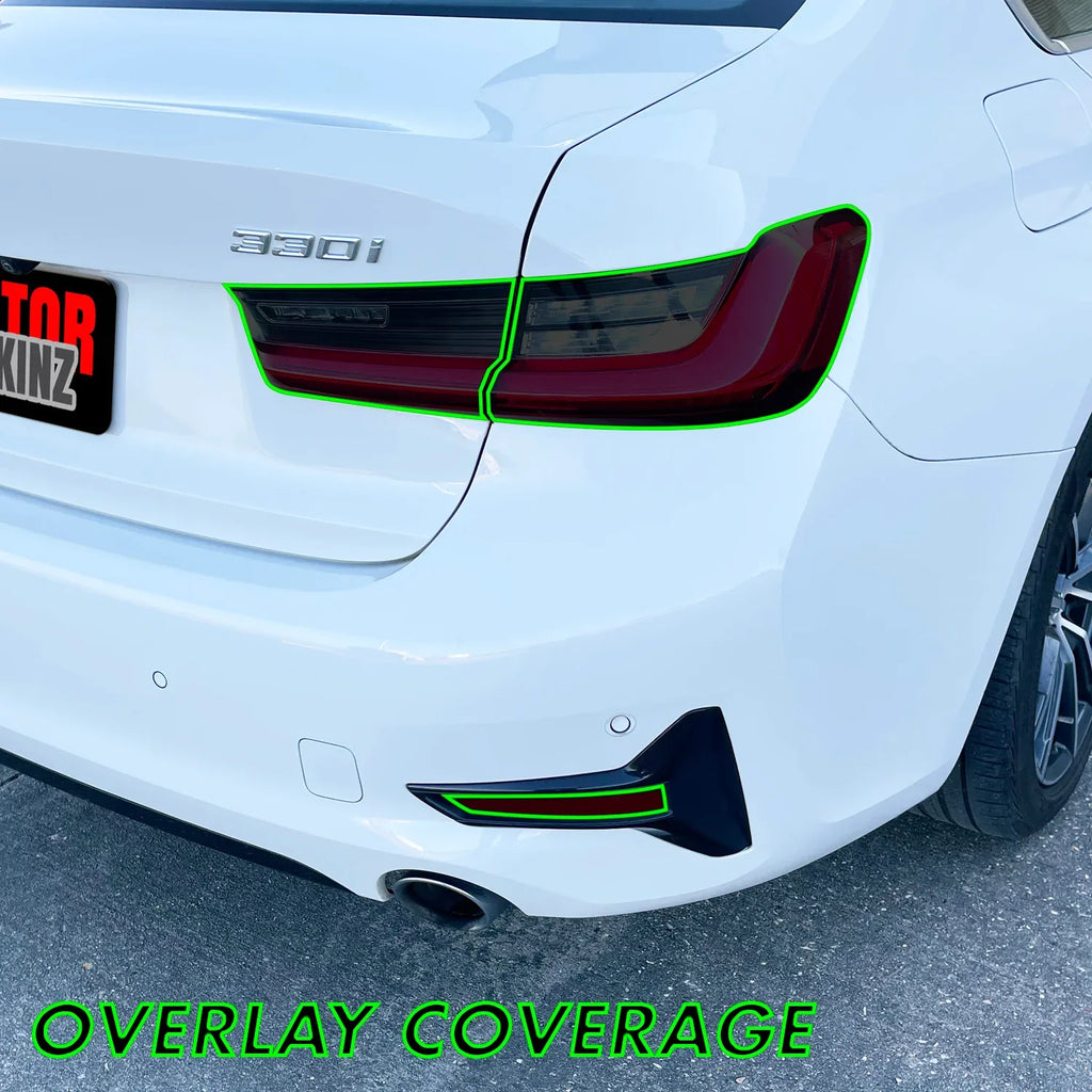 2019-2021 BMW 3 Series G20 | Tail Light PreCut Tint Overlays