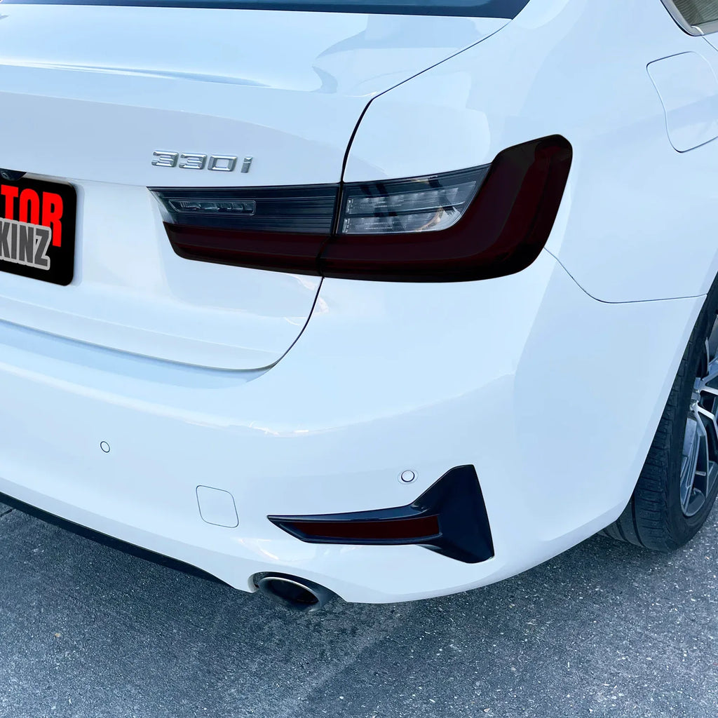 2019-2021 BMW 3 Series G20 | Tail Light Cutout PreCut Tint Overlays