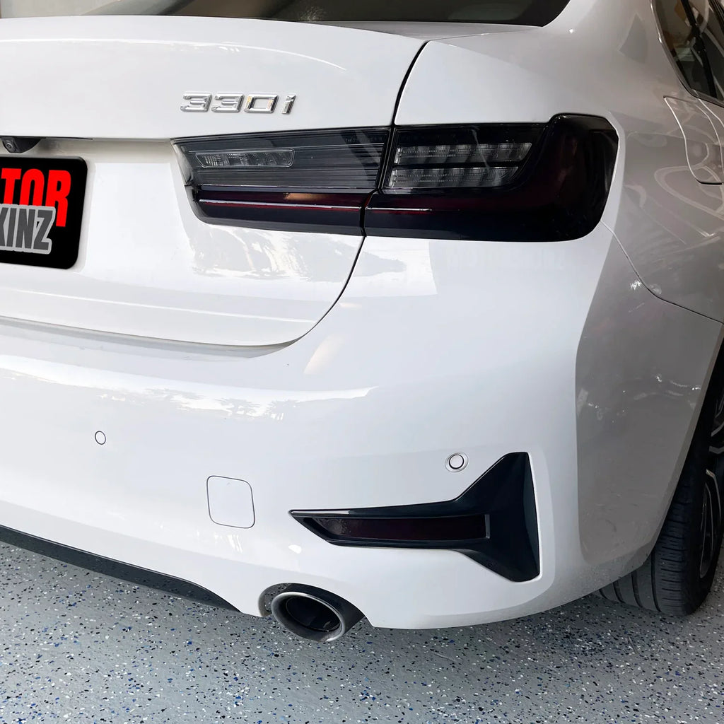 2019-2021 BMW 3 Series G20 | Tail Light Cutout PreCut Tint Overlays