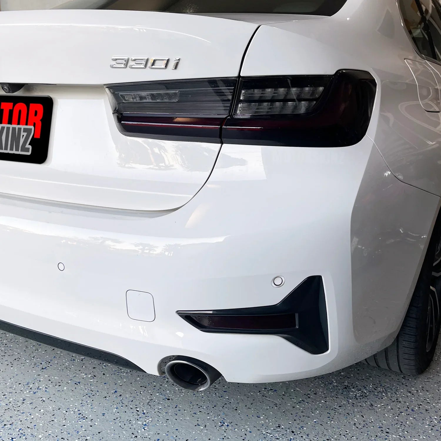 2019-2021 BMW 3 Series G20 | Tail Light Cutout PreCut Tint Overlays