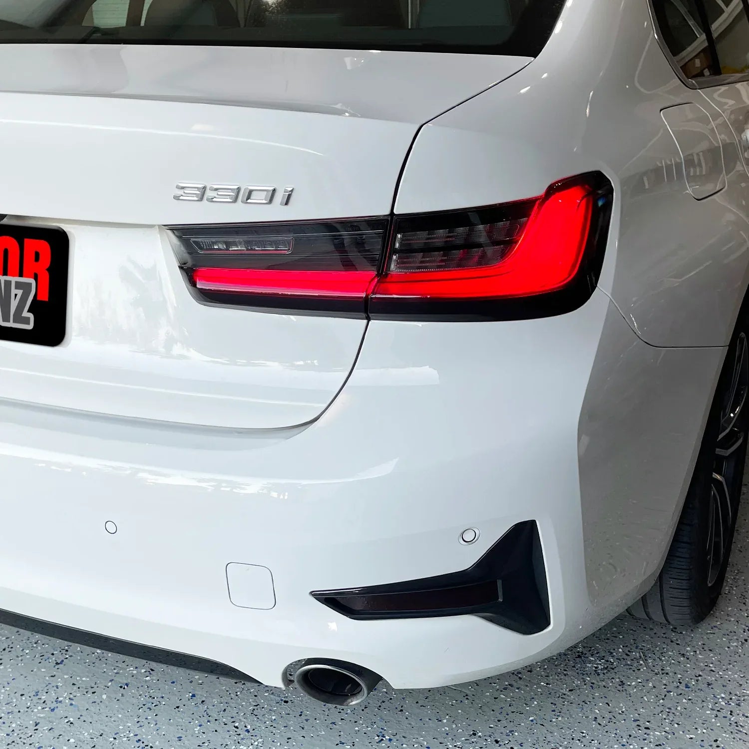 2019-2021 BMW 3 Series G20 | Tail Light Cutout PreCut Tint Overlays