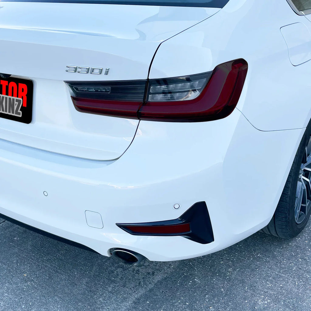 2019-2021 BMW 3 Series G20 | Tail Light Cutout PreCut Tint Overlays
