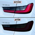 2019-2021 BMW 3 Series G20 | Tail Light Reverse Cutout PreCut Tint Overlays