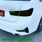 2019-2021 BMW 3 Series G20 | Tail Light Reverse Cutout PreCut Tint Overlays