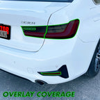 2019-2021 BMW 3 Series G20 | Tail Light Reverse Cutout PreCut Tint Overlays