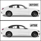 2019-2025 BMW 3 Series G20 | Window Trim Chrome Delete PreCut Vinyl Wrap