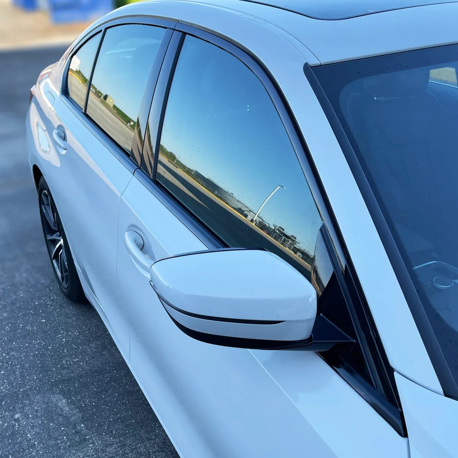 2019-2025 BMW 3 Series G20 | Window Trim Chrome Delete PreCut Vinyl Wrap