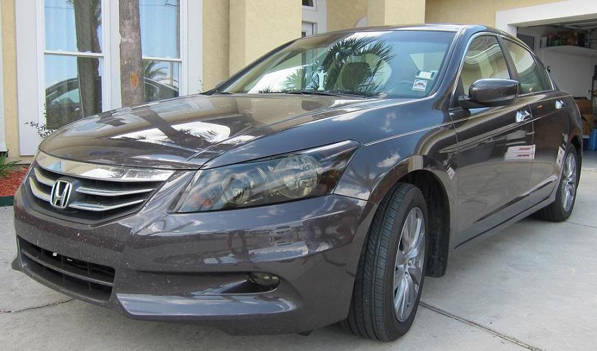 2008-2012 Honda Accord Sedan | Headlight PreCut Tint Overlays