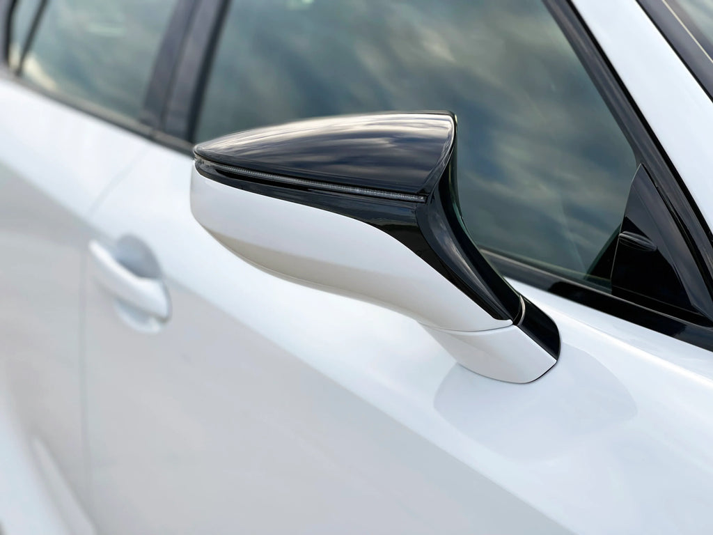 2021-2026 Lexus IS | Mirror Trim Chrome Delete PreCut Vinyl Wrap