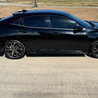 2016-2021 Honda Civic Hatchback | Window Trim Chrome Delete PreCut Vinyl Wrap