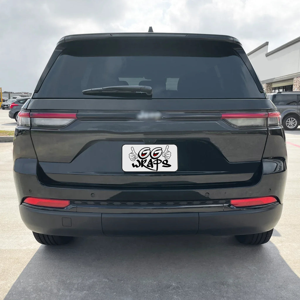 2022-2026 Jeep Grand Cherokee | Rear Bumper Trim Chrome Delete PreCut Vinyl Wrap
