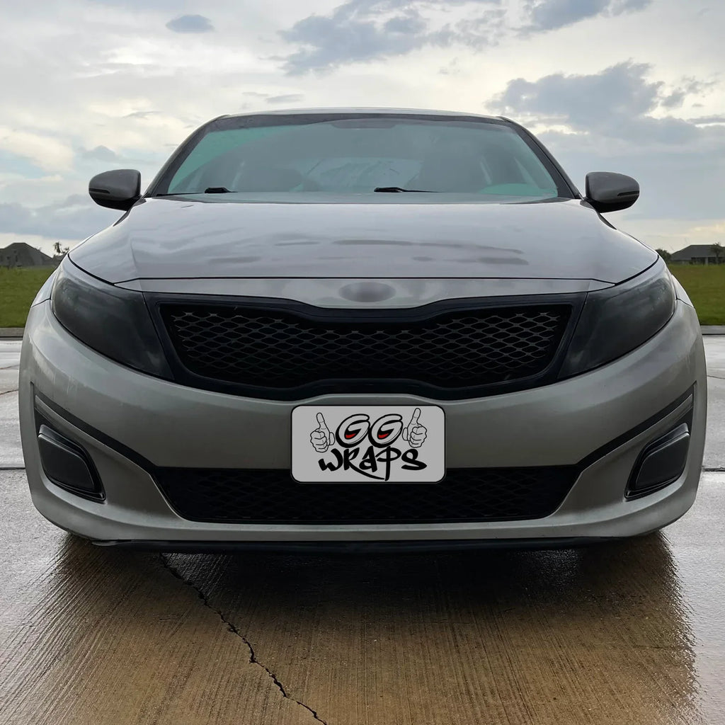 2014-2015 Kia Optima | Front Grill Trim Chrome Delete PreCut Vinyl Wrap