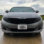 2014-2015 Kia Optima | Front Grill Trim Chrome Delete PreCut Vinyl Wrap