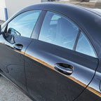 2013-2019 Mercedes CLA | Window Trim Chrome Delete PreCut Vinyl Wrap