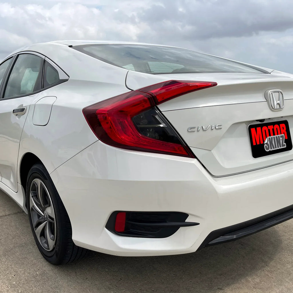 2016-2021 Honda Civic Sedan | Turn Signal & Reverse Light PreCut Tint Overlays