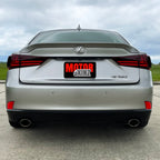 2014-2020 Lexus IS | Rear Trunk Trim Chrome Delete PreCut Vinyl Wrap