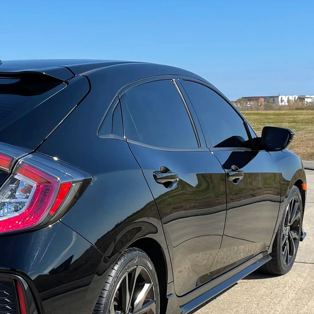 2016-2021 Honda Civic Hatchback | Window Trim Chrome Delete PreCut Vinyl Wrap