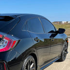 2016-2021 Honda Civic Hatchback | Window Trim Chrome Delete PreCut Vinyl Wrap