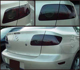 2004-2009 Mazda 3 Sedan | Tail Light PreCut Tint Overlays