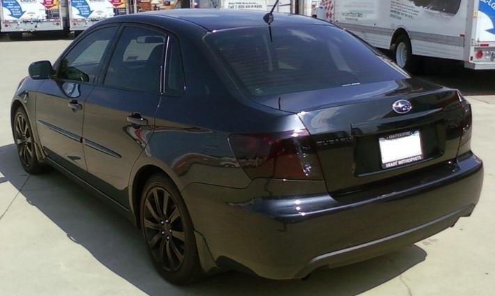 2008-2014 Subaru Impreza WRX Sedan | Tail Light PreCut Tint Overlays
