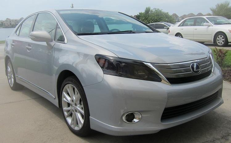 2010-2012 Lexus HS | Headlight PreCut Tint Overlays