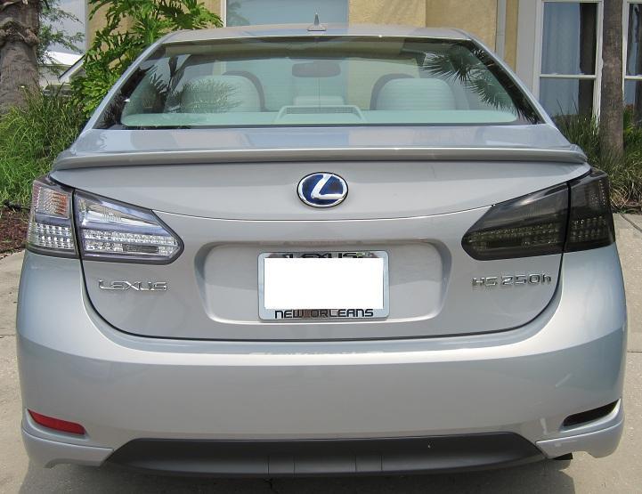 2010-2012 Lexus HS | Tail Light PreCut Tint Overlays