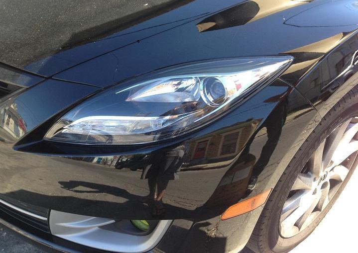 2011-2013 Mazda 6 | Headlight Eyelid PreCut Tint Overlays
