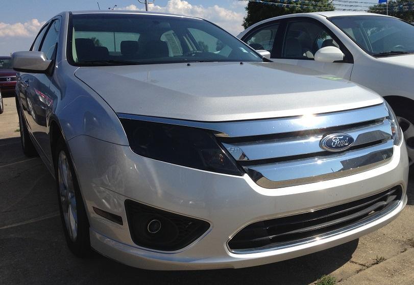 2010-2012 Ford Fusion | Headlight PreCut Tint Overlays
