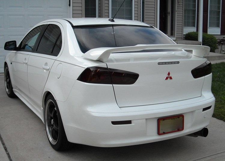 2008-2017 Mitsubishi Lancer | Tail Light PreCut Tint Overlays – SlickMod