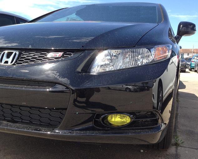 2012-2015 Honda Civic Coupe | Fog Light PreCut Tint Overlays
