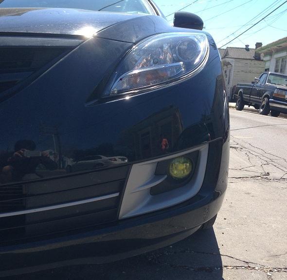 2011-2013 Mazda 6 | Fog Light PreCut Tint Overlays