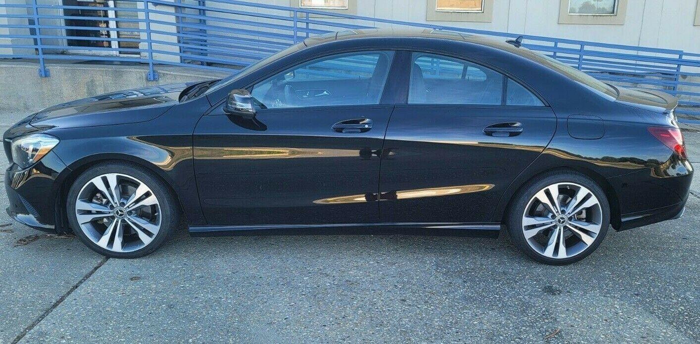 2013-2019 Mercedes CLA | Window Trim Chrome Delete PreCut Vinyl Wrap