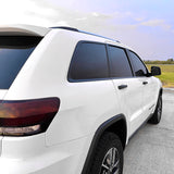2011-2021 Jeep Grand Cherokee | Window Trim Chrome Delete PreCut Vinyl Wrap