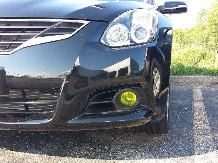 2008-2013 Nissan Altima Coupe | Fog Light PreCut Tint Overlays