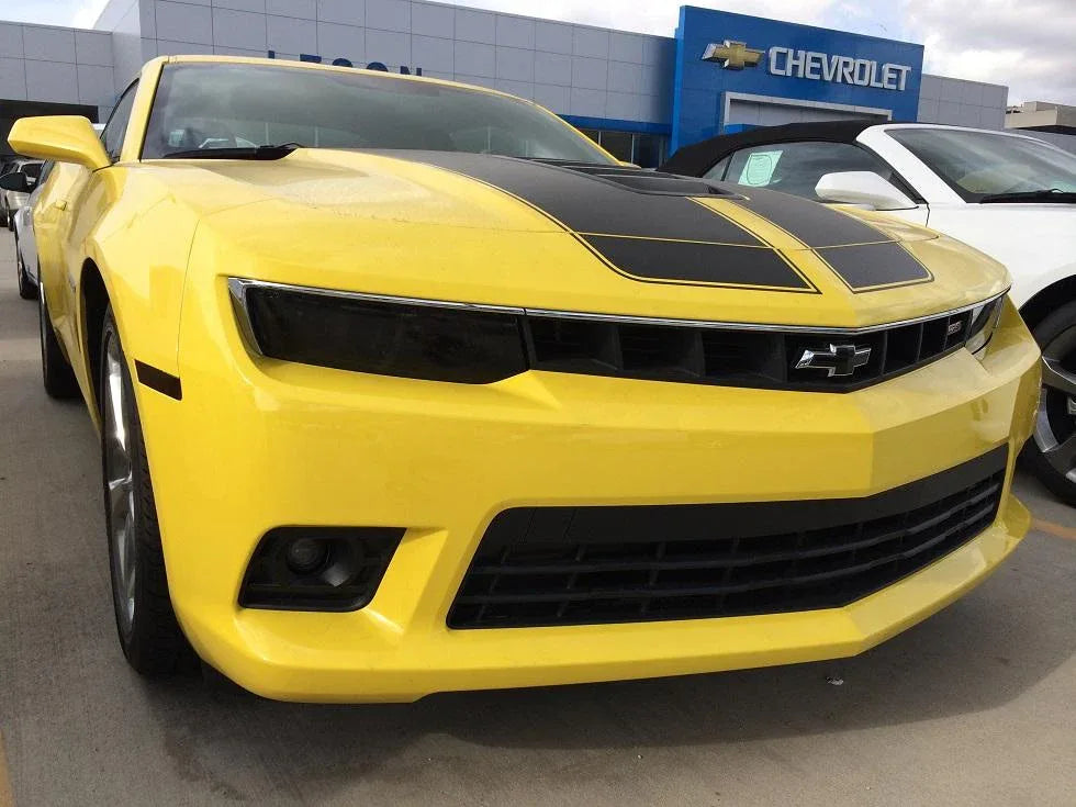 2014-2015 Chevrolet Camaro | Headlight PreCut Tint Overlays