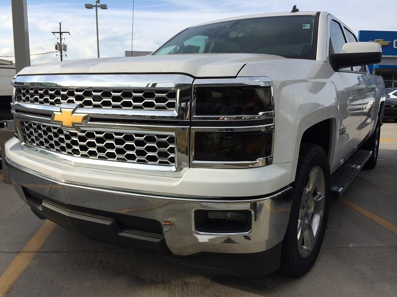 2014-2015 Chevrolet Silverado 1500 | Headlight PreCut Tint Overlays