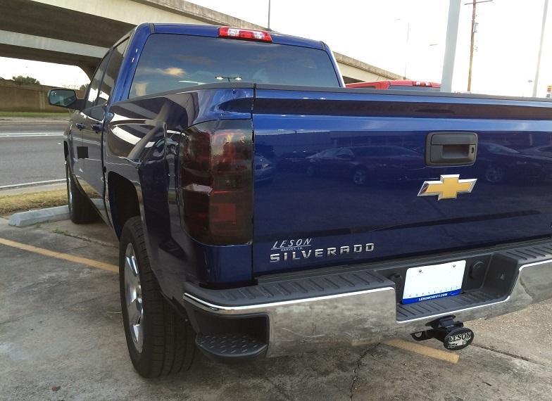 2014-2018 Chevrolet Silverado 1500 | Tail Light PreCut Tint Overlays