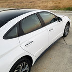 2020-2023 Hyundai Sonata | Window Trim Chrome Delete PreCut Vinyl Wrap