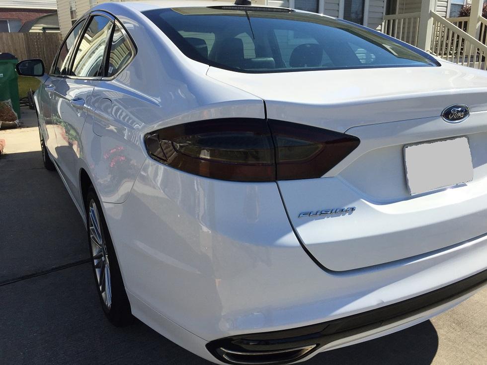 2013-2016 Ford Fusion | Tail Light PreCut Tint Overlays