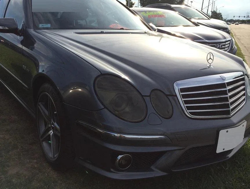 2003-2009 Mercedes E-Class | Headlight PreCut Tint Overlays