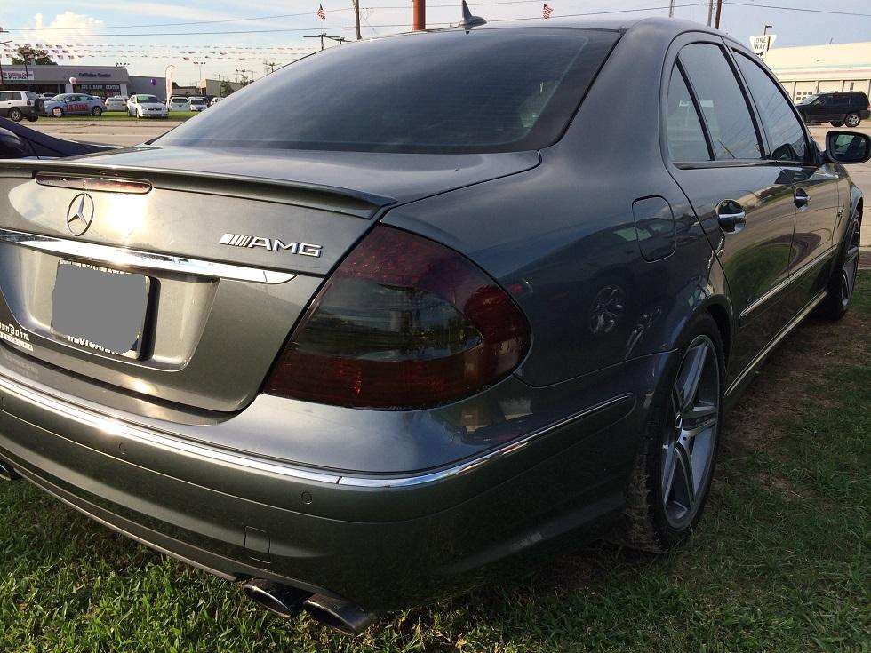 2003-2009 Mercedes E-Class | Tail Light PreCut Tint Overlays