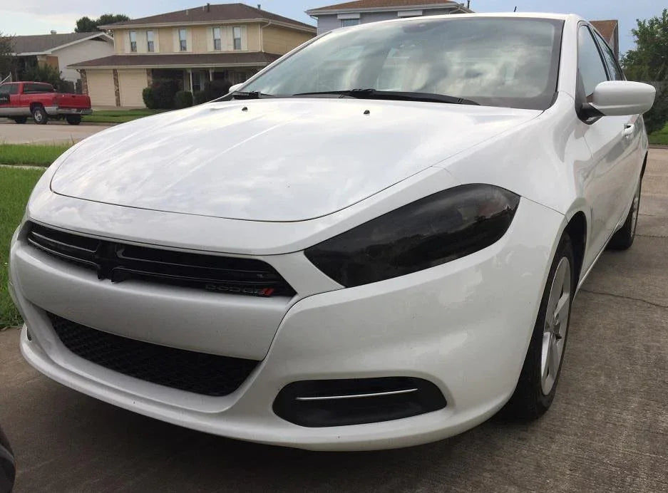 2013-2016 Dodge Dart | Headlight PreCut Tint Overlays