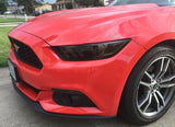 2015-2017 Ford Mustang | Headlight PreCut Tint Overlays