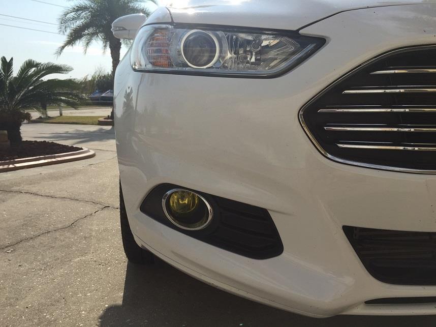 2013-2016 Ford Fusion | Fog Light PreCut Tint Overlays
