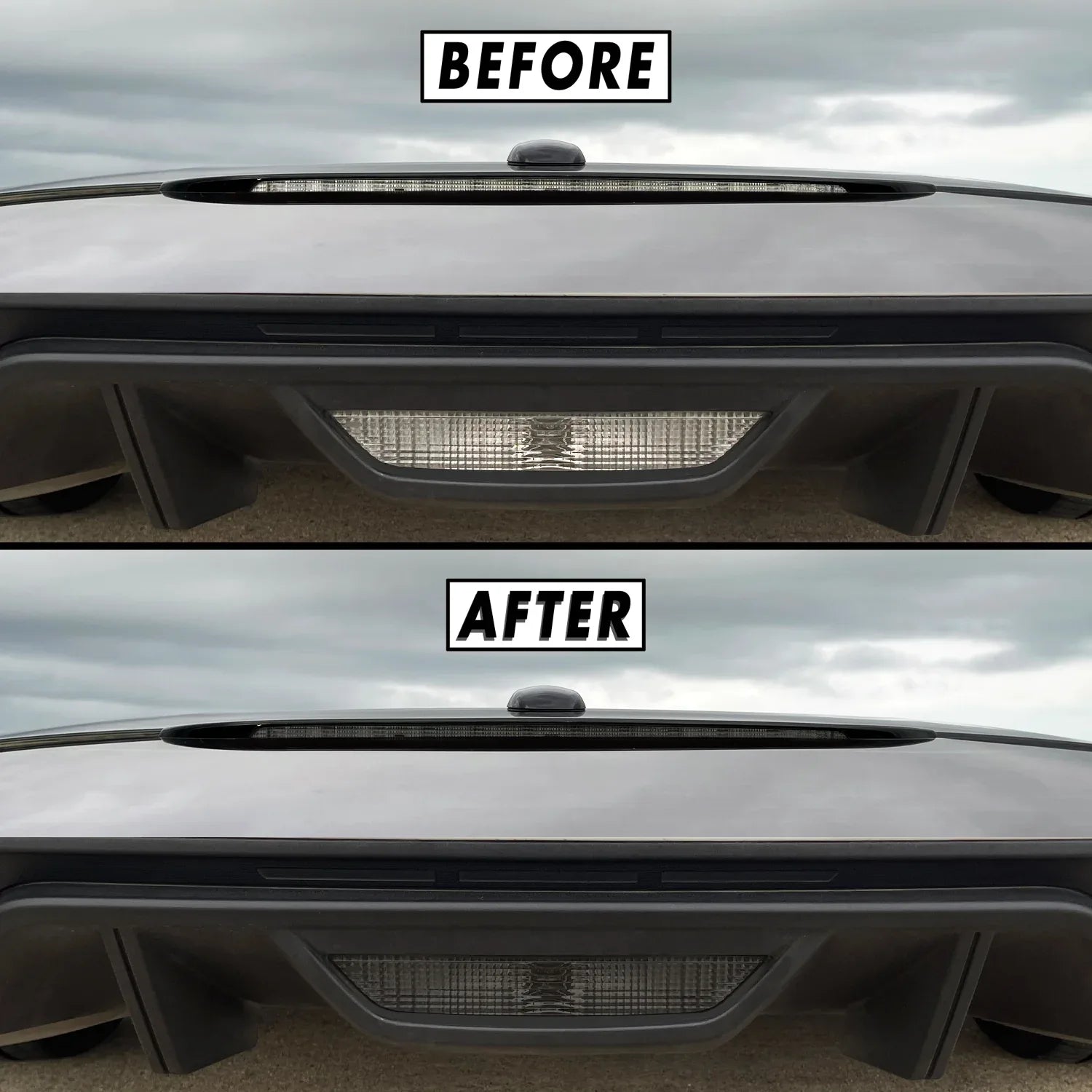 2018-2023 Ford Mustang | Third Brake & Reverse Light PreCut Tint Overlays