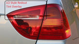 2006-2008 BMW 3 Series E91 Wagon | Reverse Light LCI Style PreCut Tint Overlays