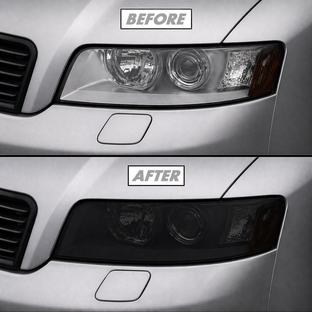 2002-2005 Audi A4 / S4 | Headlight PreCut Tint Overlays