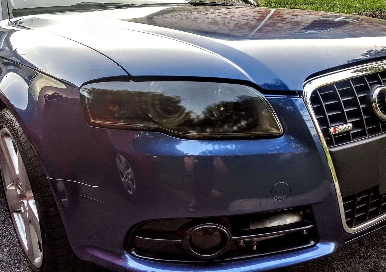 2006-2008 Audi A4 / S4 | Headlight PreCut Tint Overlays